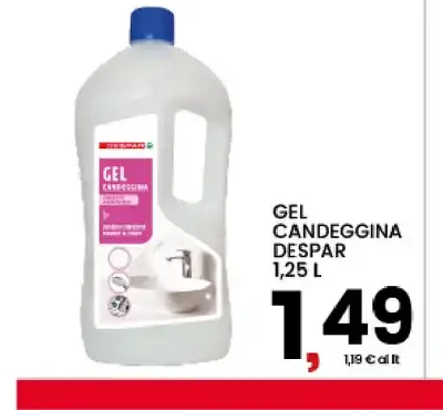 Gel candeggina