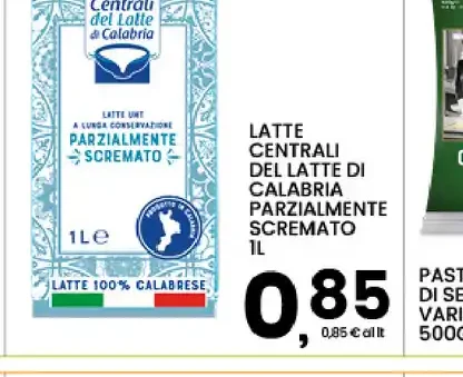 Latte parzialmente scremato Centrale del Latte di Calabria