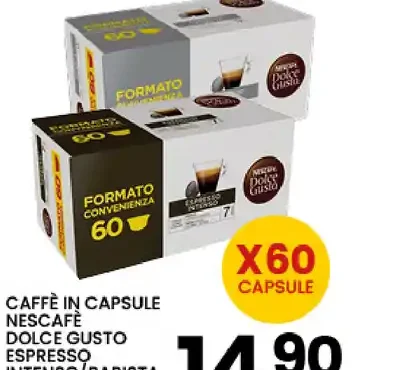 Caffè in capsule Nescafé Dolce Gusto Espresso Intenso/Barista