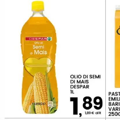 Olio di semi di mais Despar