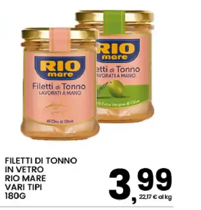 Filetti di tonno Rio Mare