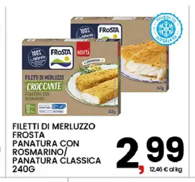 Filetti di merluzzo Frosta
