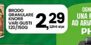 Brodo granulare Knorr vari gusti
