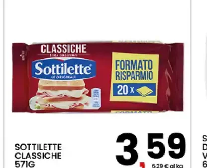 Sottilette Classiche