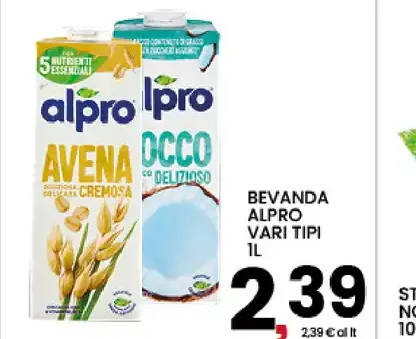 Bevanda Alpro vari tipi