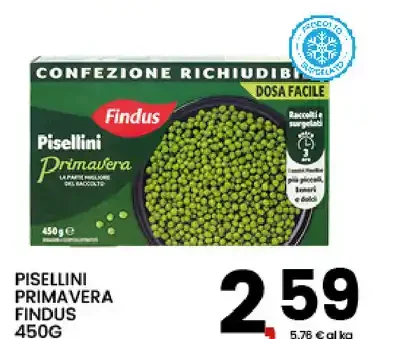 Pisellini Primavera Findus