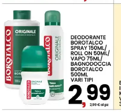 Deodorante Borotalco
