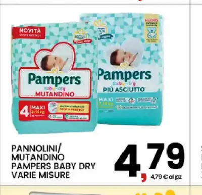Pannolini mutandino Pampers Baby Dry