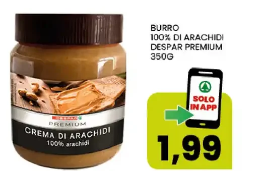 Burro 100% arachidi Despar Premium