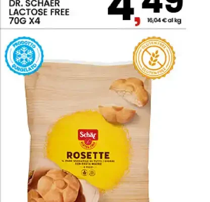 Panini rosette senza glutine