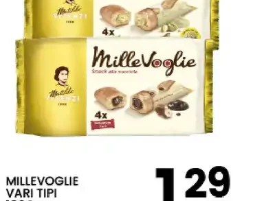 Millevoglie vari tipi