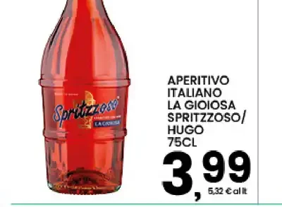Aperitivo italiano Spritzoso/Hugo
