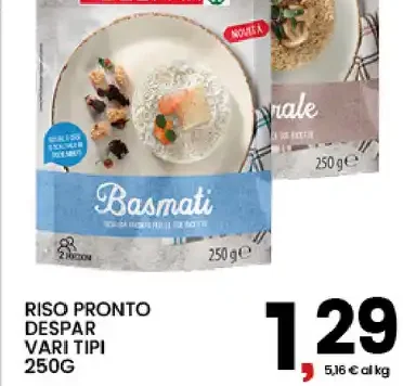 Riso pronto Despar