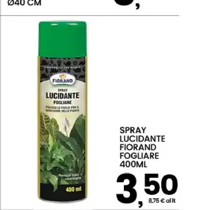 Spray lucidante fogliare Fiorand