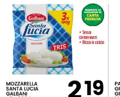 Mozzarella Santa Lucia