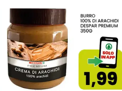 Burro di arachidi Despar Premium