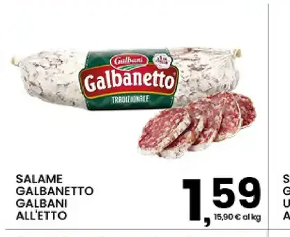Salame Galbanetto Galbani all'aglio