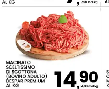Macinato scelto di Scottona