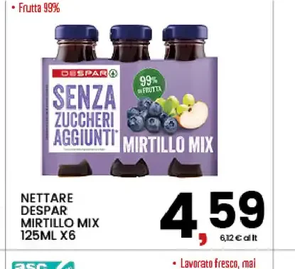Nettare di mirtillo mix