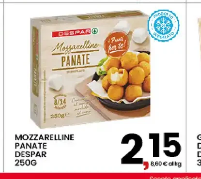 Mozzarelline panate