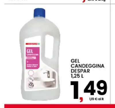 Gel candeggina