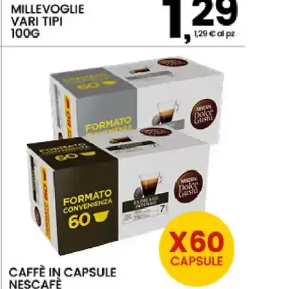 Caffè in capsule Nescafé Dolce Gusto