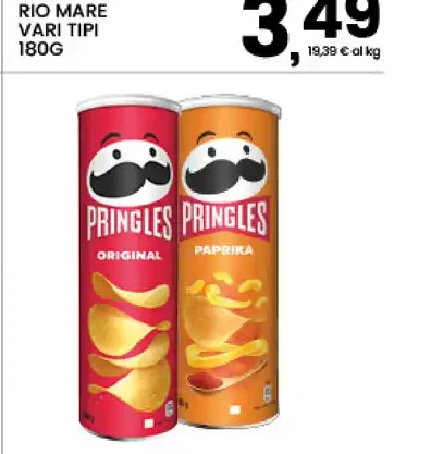 Pringles vari tipi