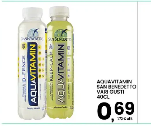 Aquavitamin San Benedetto vari gusti