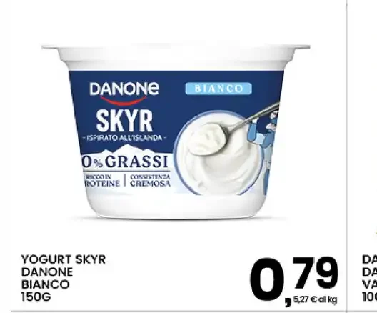 Yogurt Skyr Danone Bianco