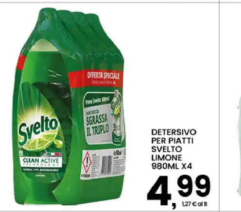 Detersivo per piatti Svelto