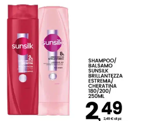 Shampoo balsamo Sunsilk