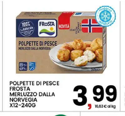 Polpette di pesce Frosta