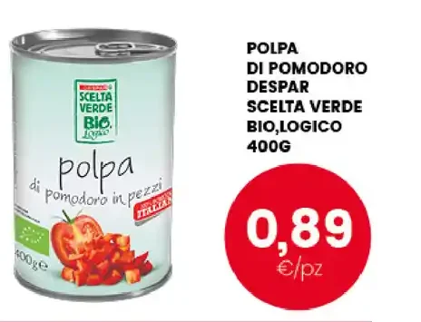 Polpa di pomodoro biologica
