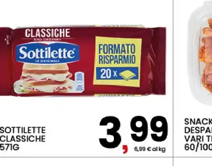 Sottilette Classiche