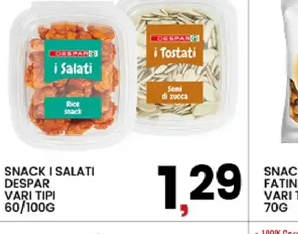 Snack i Salati Despar