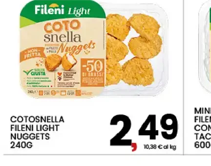 Cotosnella Fileni Light Nuggets