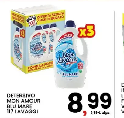 Detersivo Mon Amour Blu Mare