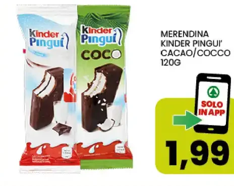 Merendina Kinder Pingui