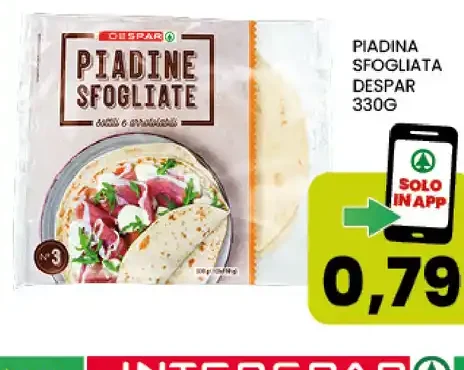 Piadina sfogliata Despar