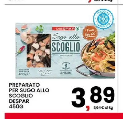 Preparato per sugo allo scoglio