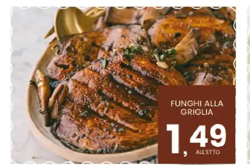 Funghi alla griglia