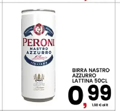 Birra Nastro Azzurro lattina