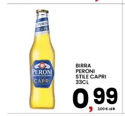 Birra Peroni Stile Capri