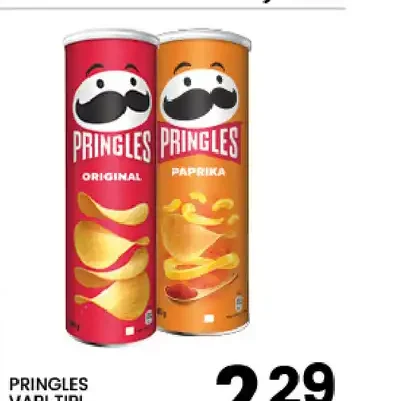Pringles vari tipi