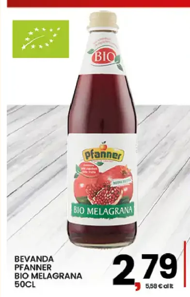 Bevanda Pfanner Bio Melagrana
