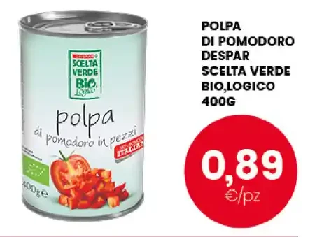 Polpa di pomodoro Despar Scelta Verde Bio