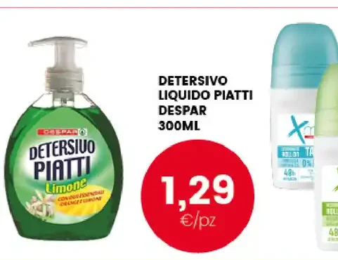 Detersivo liquido piatti Despar