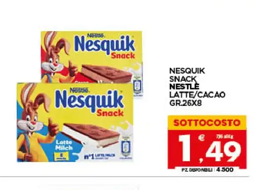 Nesquik Snack latte/cacao