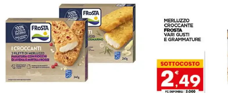 Merluzzo croccante Frosta