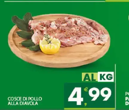 Cosce di pollo alla diavola